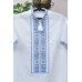 Embroidered shirt "Mystic Amulet Blue"